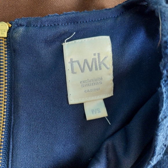 Twik - navy dress - Picture 3 of 4